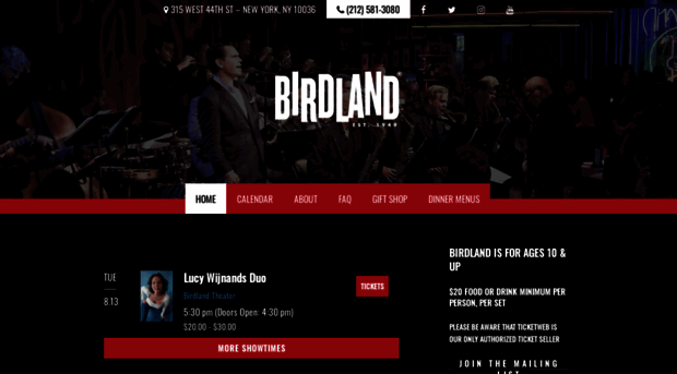 birdlandjazz.com