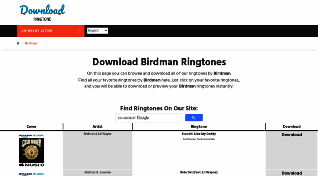 birdman.download-ringtone.com