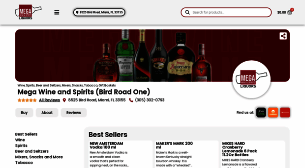 birdroadone.megawineandspirits.com