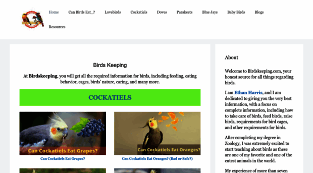birdskeeping.com