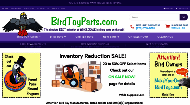 birdtoyparts.com