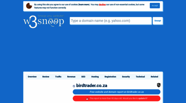 birdtrader.co.za.w3snoop.com