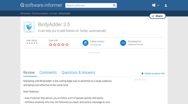 birdyadder.software.informer.com