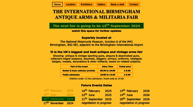 birminghamarmsfair.com