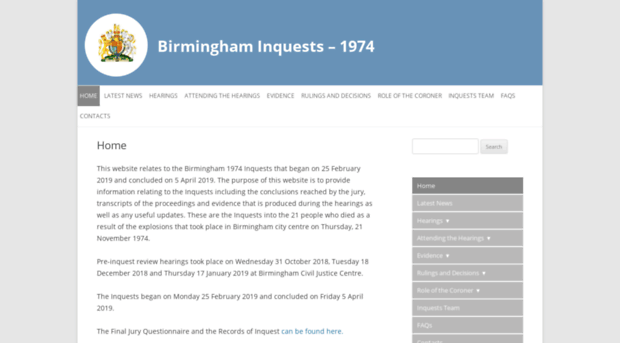 birminghaminquests1974.org.uk