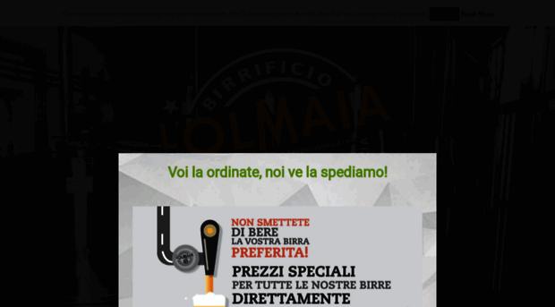 birrificioolmaia.com