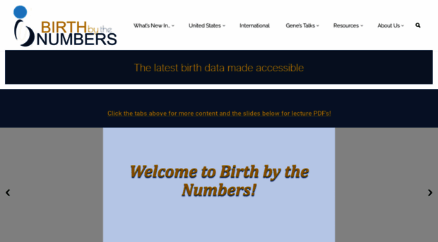 birthbythenumbers.org