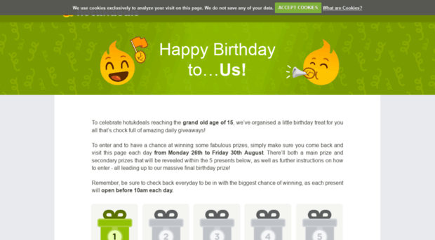 birthday.hotukdeals.com