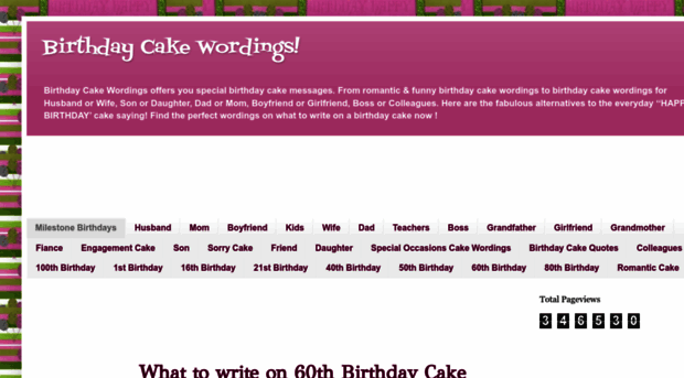 birthdaycakewordings.blogspot.com