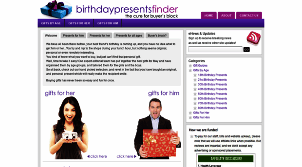 birthdaypresentsfinder.co.uk