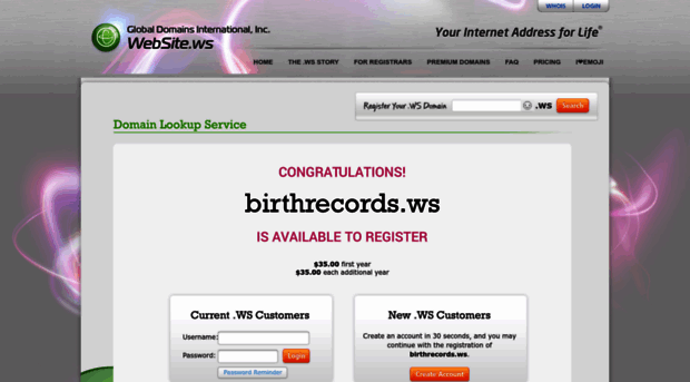 birthrecords.ws