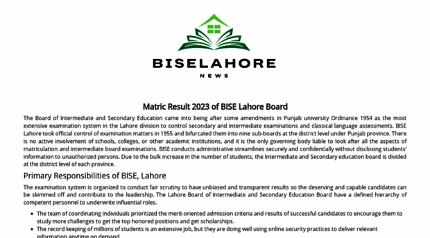 biselahore.com.pk