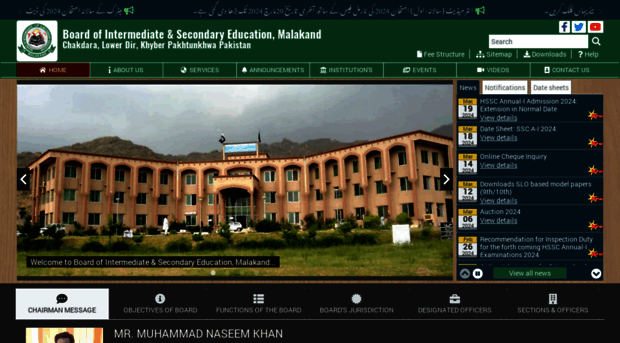 bisemalakand.edu.pk