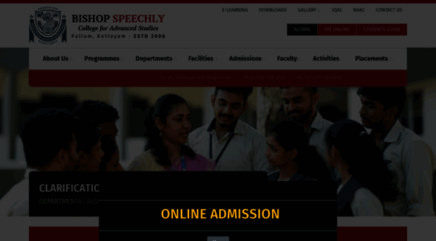 bishopspeechlycollege.ac.in