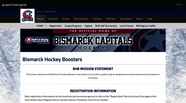 bismarckhockey.com