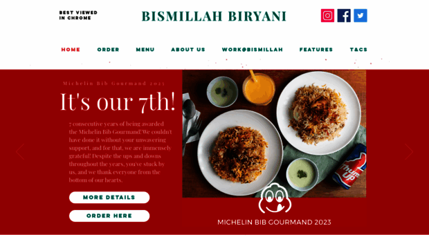 bismillahbiryani.com