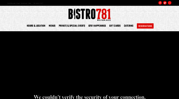 bistro781.com