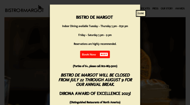 bistrodemargot.com