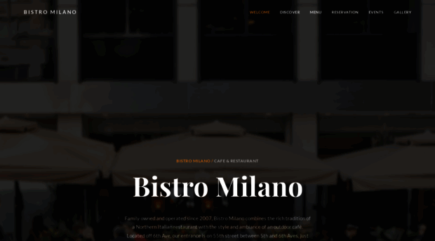 bistromilanonyc.com