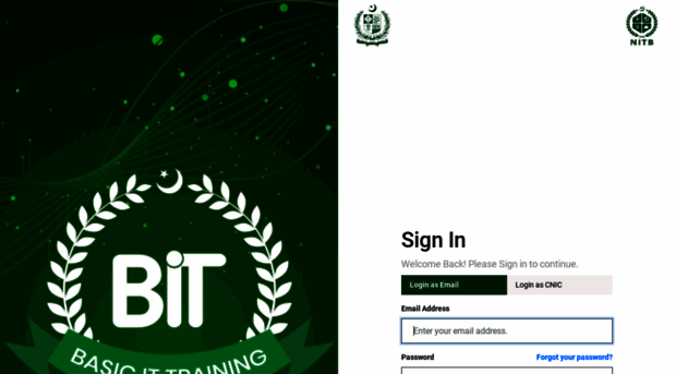 bit.nitb.gov.pk - BIT | Login - BIT Nitb