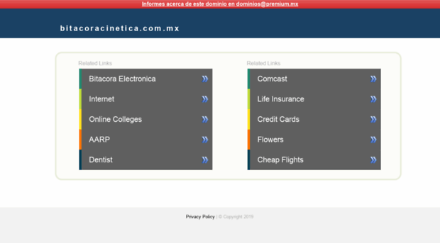 bitacoracinetica.com.mx