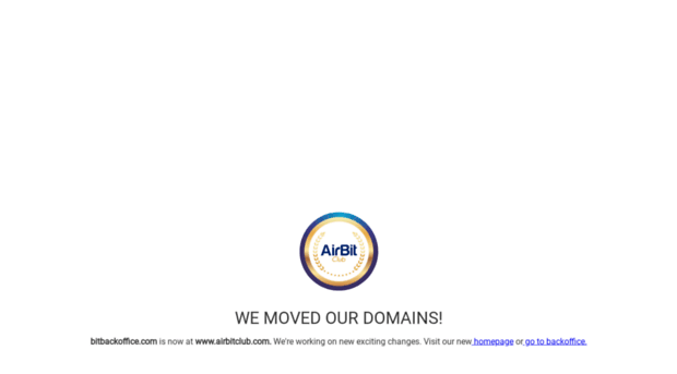  - AirBit Club - Bit Backoffice