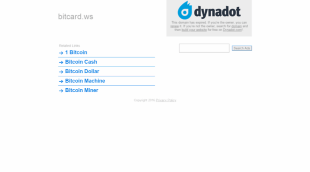 bitcard.ws
