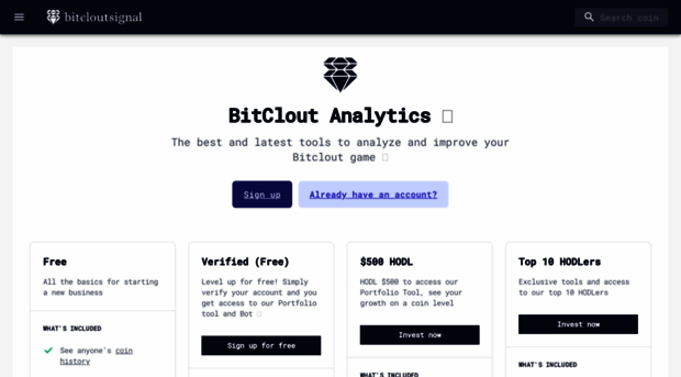 bitcloutsignal.com
