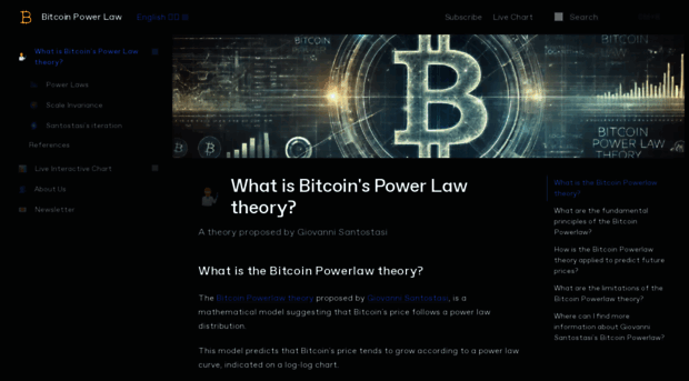 bitcoin.powerlaw.live