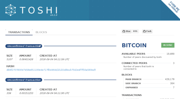 bitcoin.toshi.io