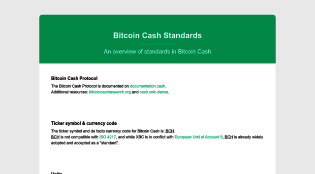 bitcoincashstandards.org