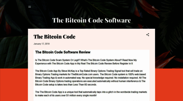 bitcoincode-trading.blogspot.com