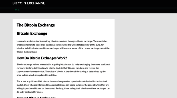 bitcoinexchange.org