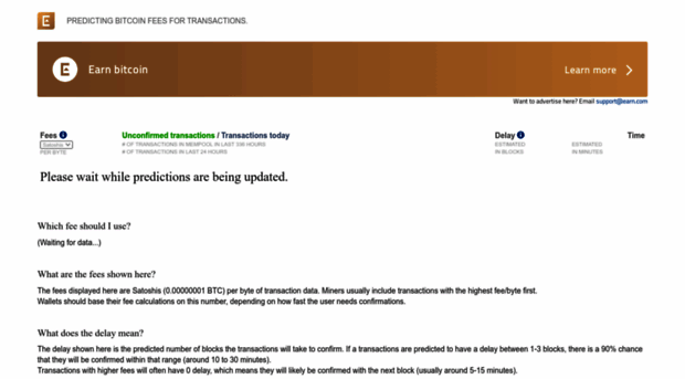 bitcoinfees.earn.com