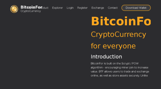 bitcoinfor.org