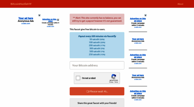 bitcoinhustle.faucetfly.com