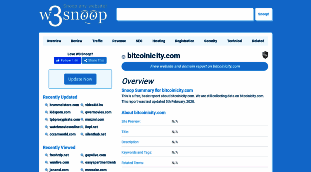 bitcoinicity.com.w3snoop.com