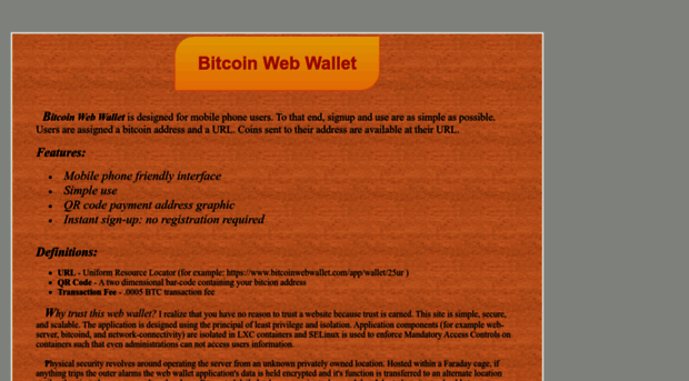 bitcoinwebwallet.com