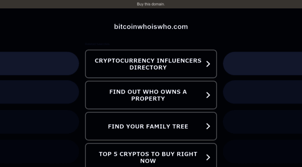 bitcoinwhoiswho.com