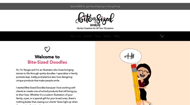 bitesizeddoodles.com