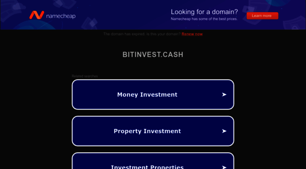 bitinvest.cash