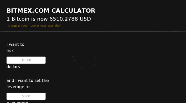 bitmexcalculator.com