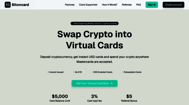 bitoncard.com