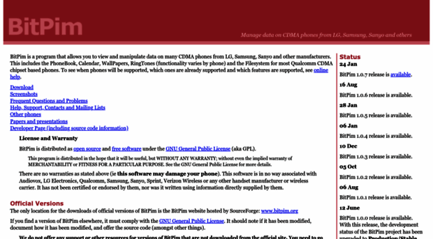 bitpim.sourceforge.net