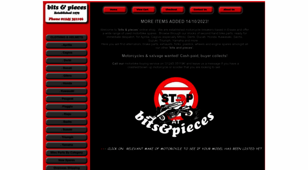 bitsandpiecesmotorbikes.co.uk