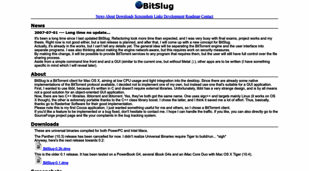 bitslug.sourceforge.net