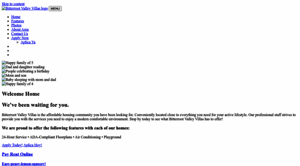 bitterrootvalleyvillas.com
