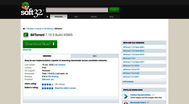 bittorrent.soft32.com