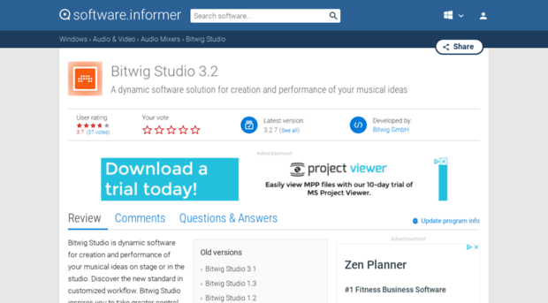 bitwig-studio.software.informer.com