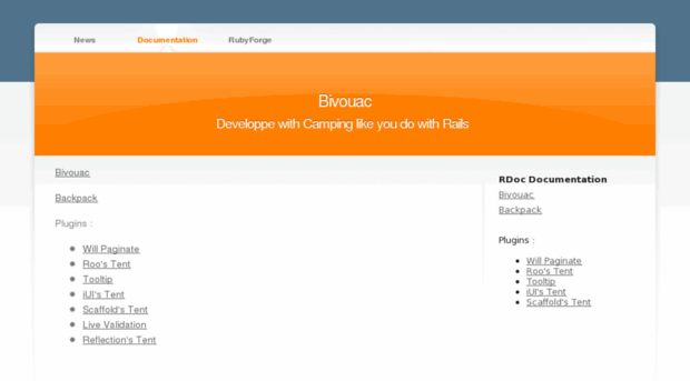 bivouac.rubyforge.org
